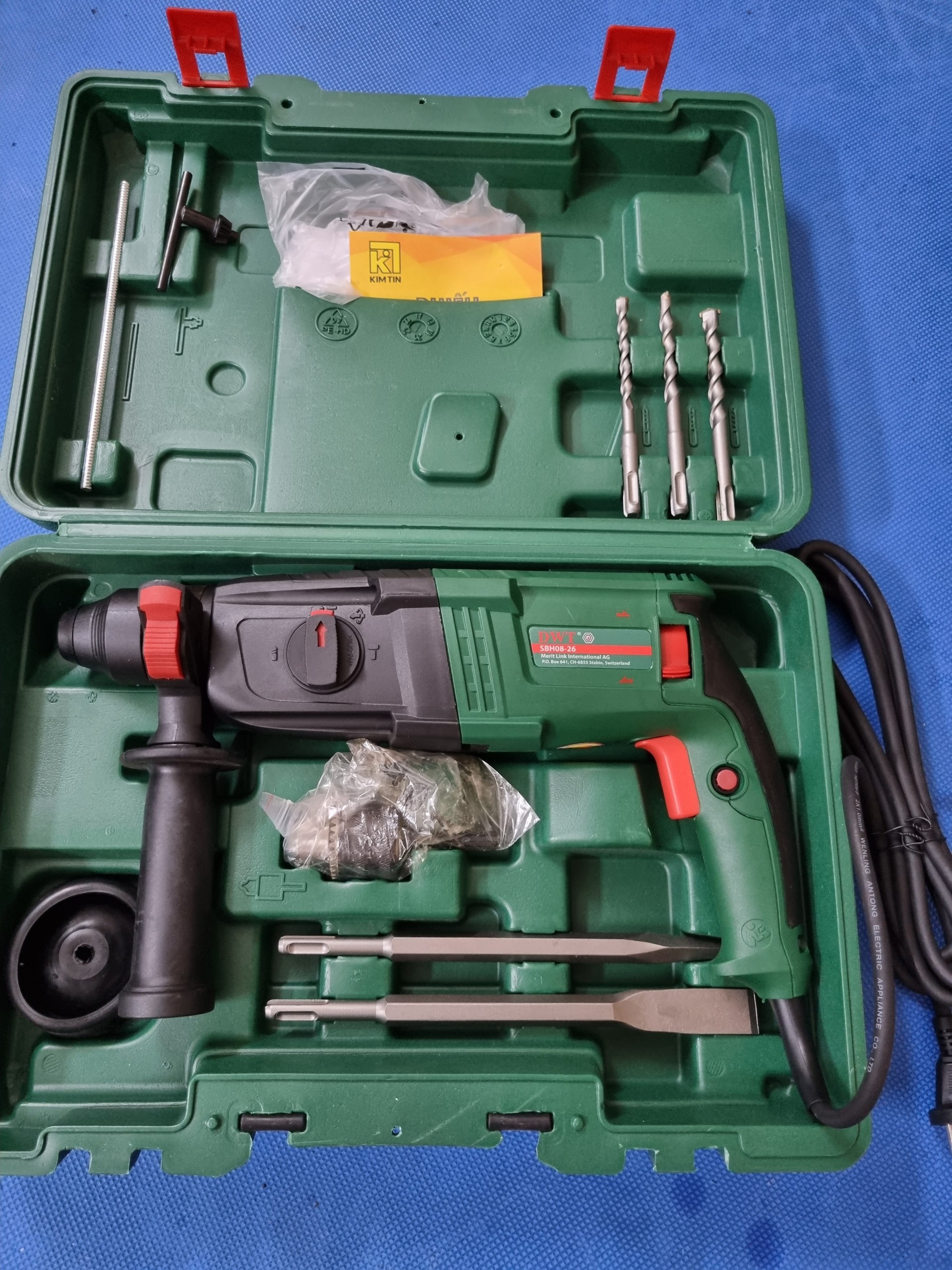 Máy khoan 3 chức năng DWT Thụy Sỹ