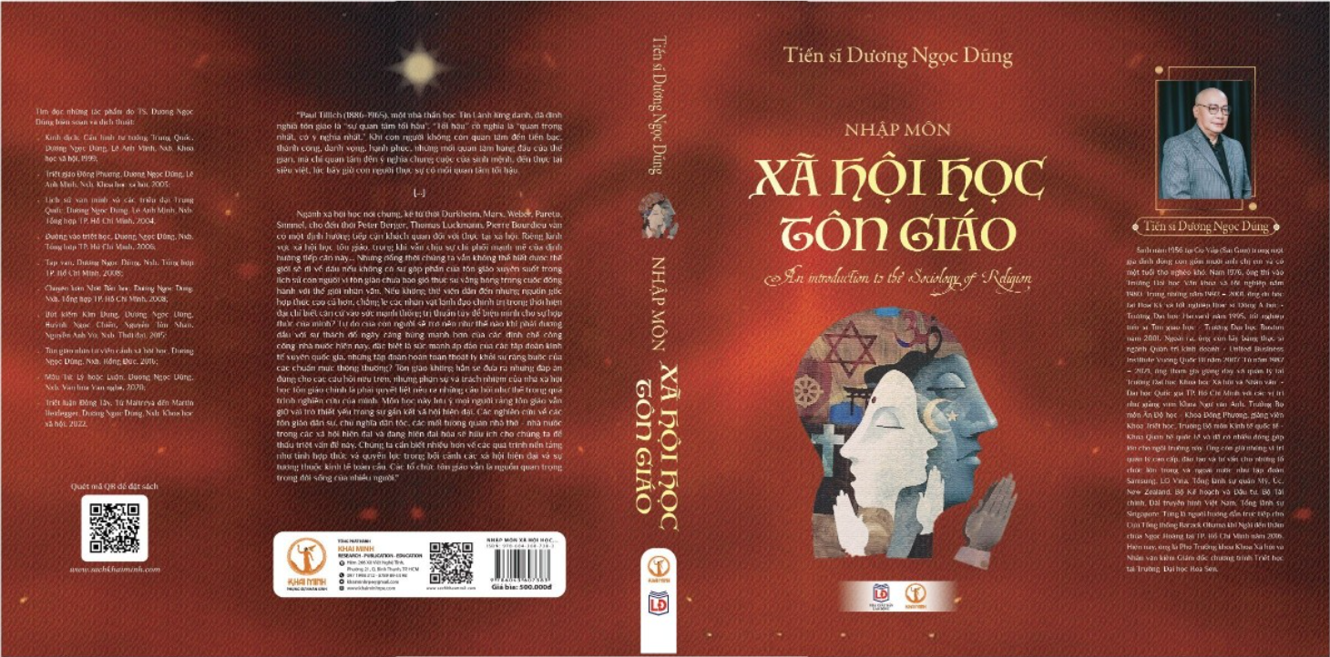 [Ấn bản đặc biệt] NHẬP MÔN XÃ HỘI HỌC TÔN GIÁO (An Introduction To The Sociology Of Religion) - Tiến Sĩ Dương Ngọc Dũng (bìa cứng áo ôm)