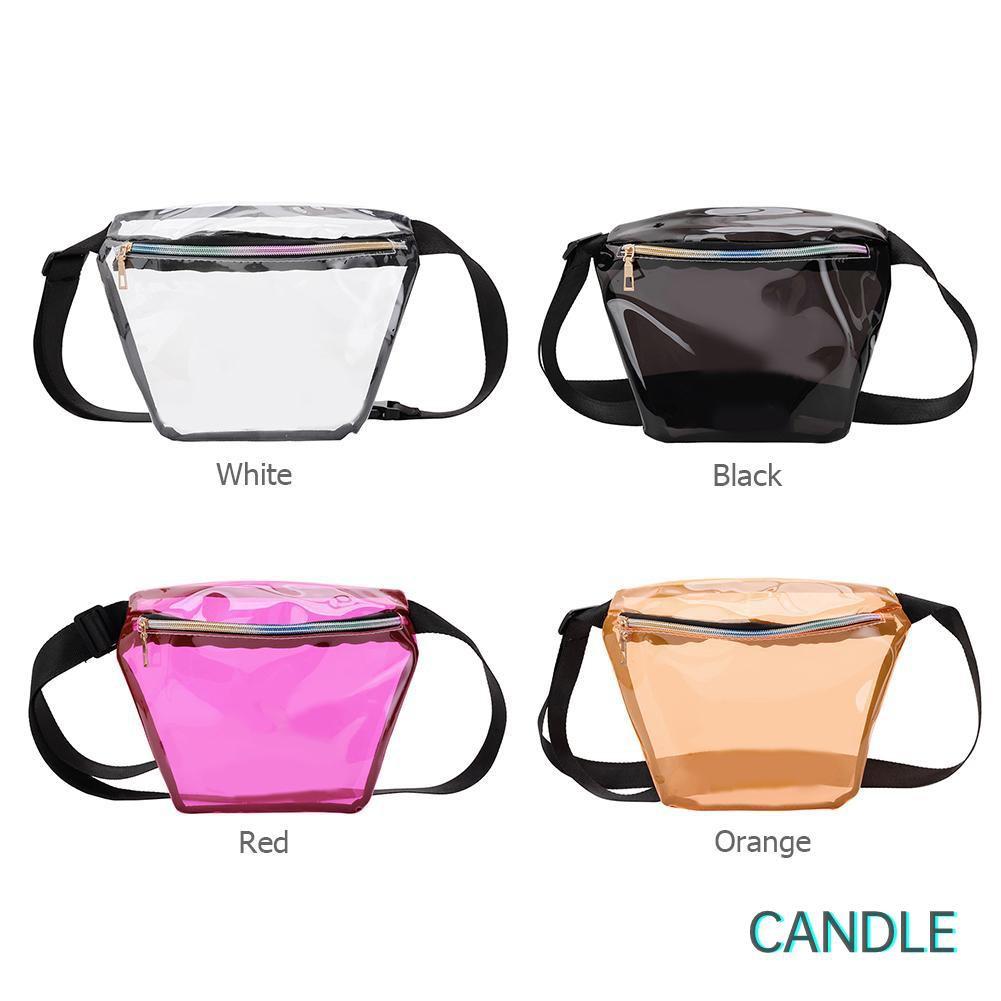 Túi Đeo Hông Bằng Nhựa Pvc Trong Suốt Cá Tính Cho Nữ