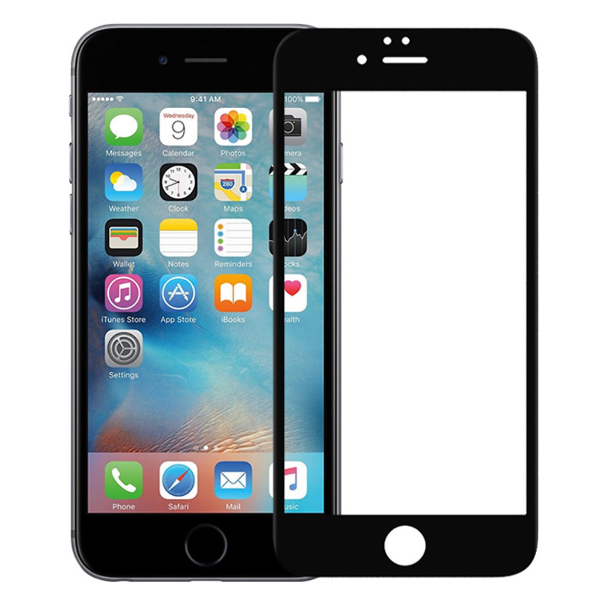 Miếng dán kính cường lực 3D cho iPhone 7 / iPhone 8 / iPhone SE 2020 hiệu Nillkin AP+ Pro công nghệ thủy tinh ACC Nhật Bản, độ cứng 9H, phũ Nano - Hàng chính hãng