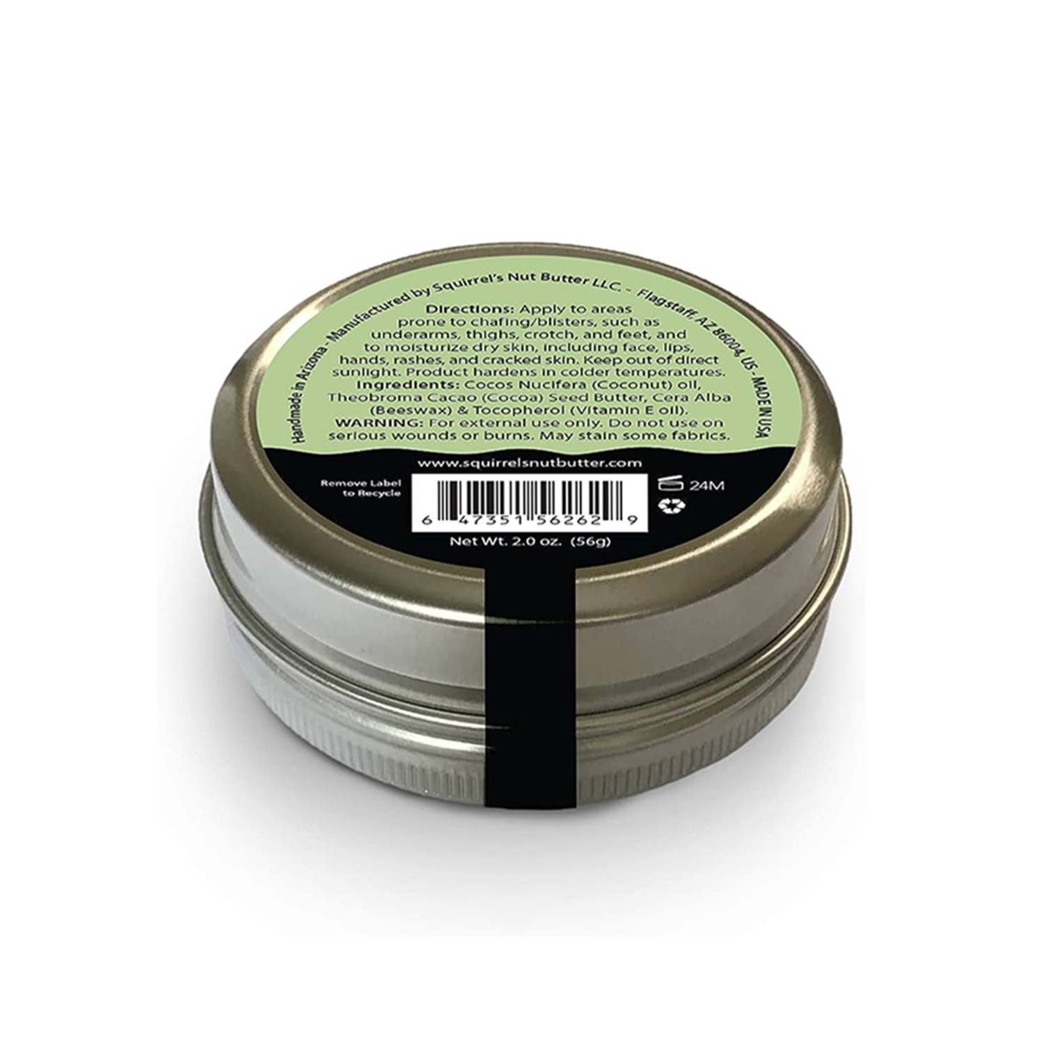 Sáp Chống Phồng Rộp Chạy Bộ Squirrel’s Nut Butter Anti - Chafe Salve
