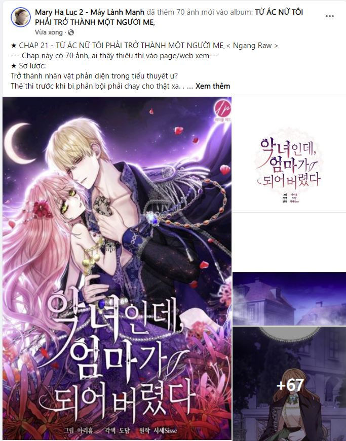 từ ác nữ tôi phải trở thành một người mẹ chapter 20 1