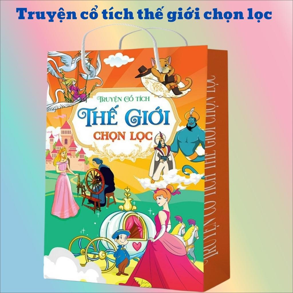 Sách- Truyện cổ tích thế giới song ngữ Việt Anh chọn lọc cho bé (Bộ 10 cuốn)