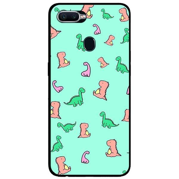 Ốp lưng dành cho Oppo A7 / A5s / A12 / F9 / Họa Tiết Khủng Long