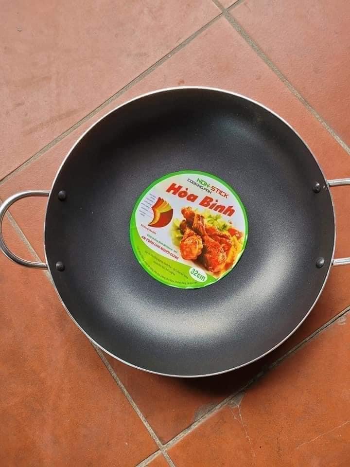 Chảo sâu lòng 32cm 2 quai