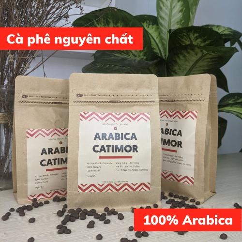 Cà Phê Arabica Catimor cafe rang mộc nguyên chất thơm ngọt vị chua cam ít đắng phù hợp pha máy mix pha phin