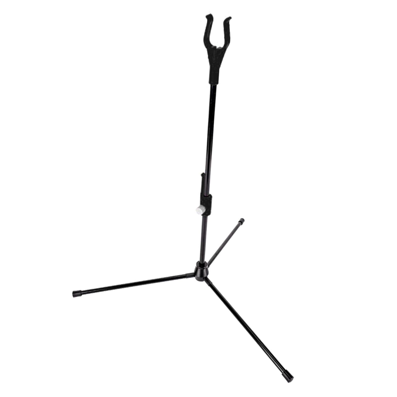 Recurve  Holder Bow Tripod 18.9" Height Folding 3 Legs Detachable Supply Bow Rack for Takedown Bow Compound Recurve Bow