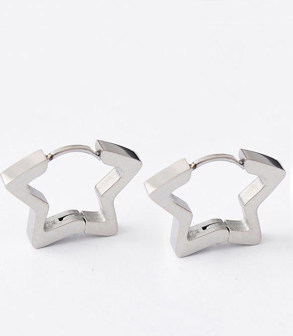 Bông tai khuyên tai Titan hình sao style Unisex