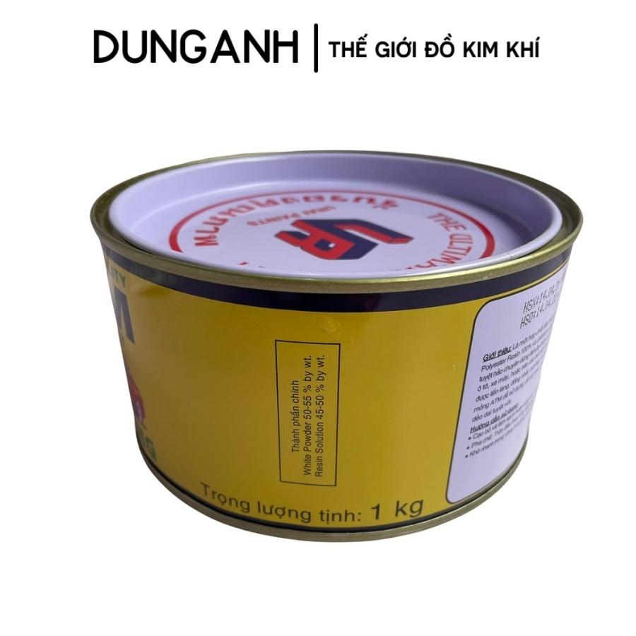 Bột bả Matít Kim Khí Dung Anh bột bả ATM nhập khẩu Thái Lan hộp 1kg tặng kèm dụng cụ xúc bả