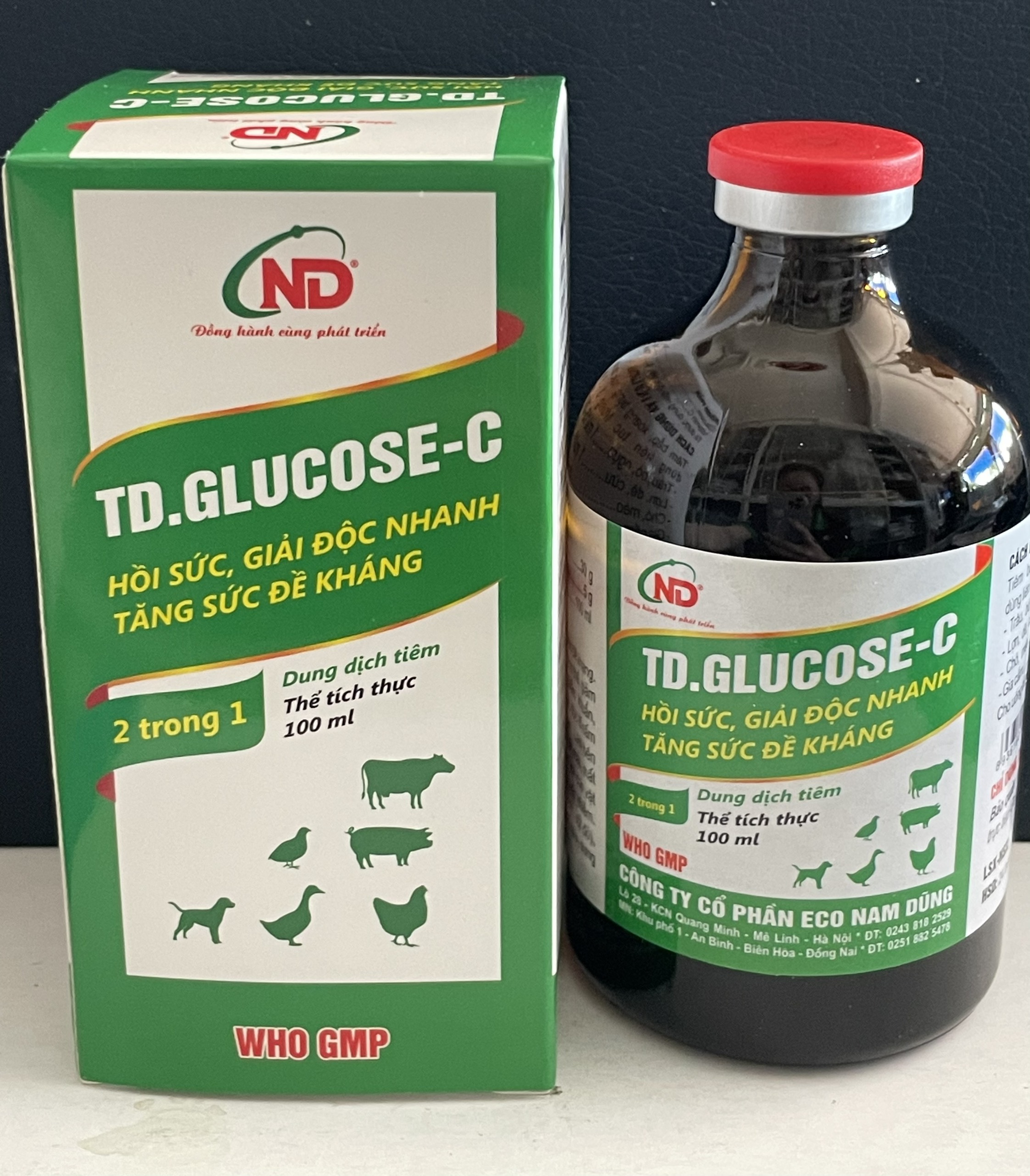 GLUCOSE C - HỒI SỨC, GIẢI ĐỘC NHANH, TĂNG SỨC ĐỀ KHÁNG 100ML