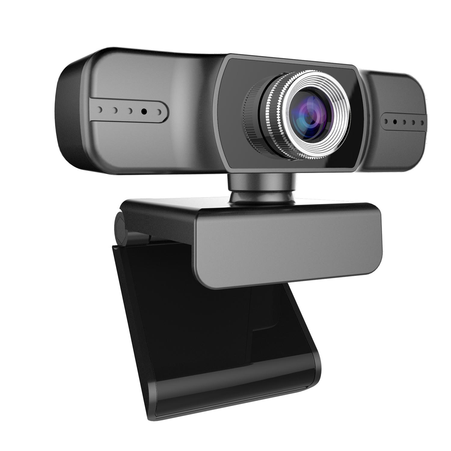 Camera USB HD 1080p cho máy tính có kẹp xoay linh hoạt , Góc nhìn rộng 120 độ, ứng dụng rộng rãi