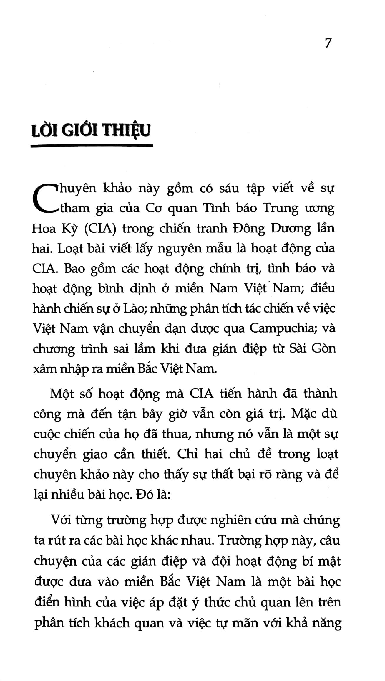 Cách Chúng Tôi Làm: Chương Trình Bí Mật Xâm Nhập Miền Bắc Việt Nam 1961 - 1964