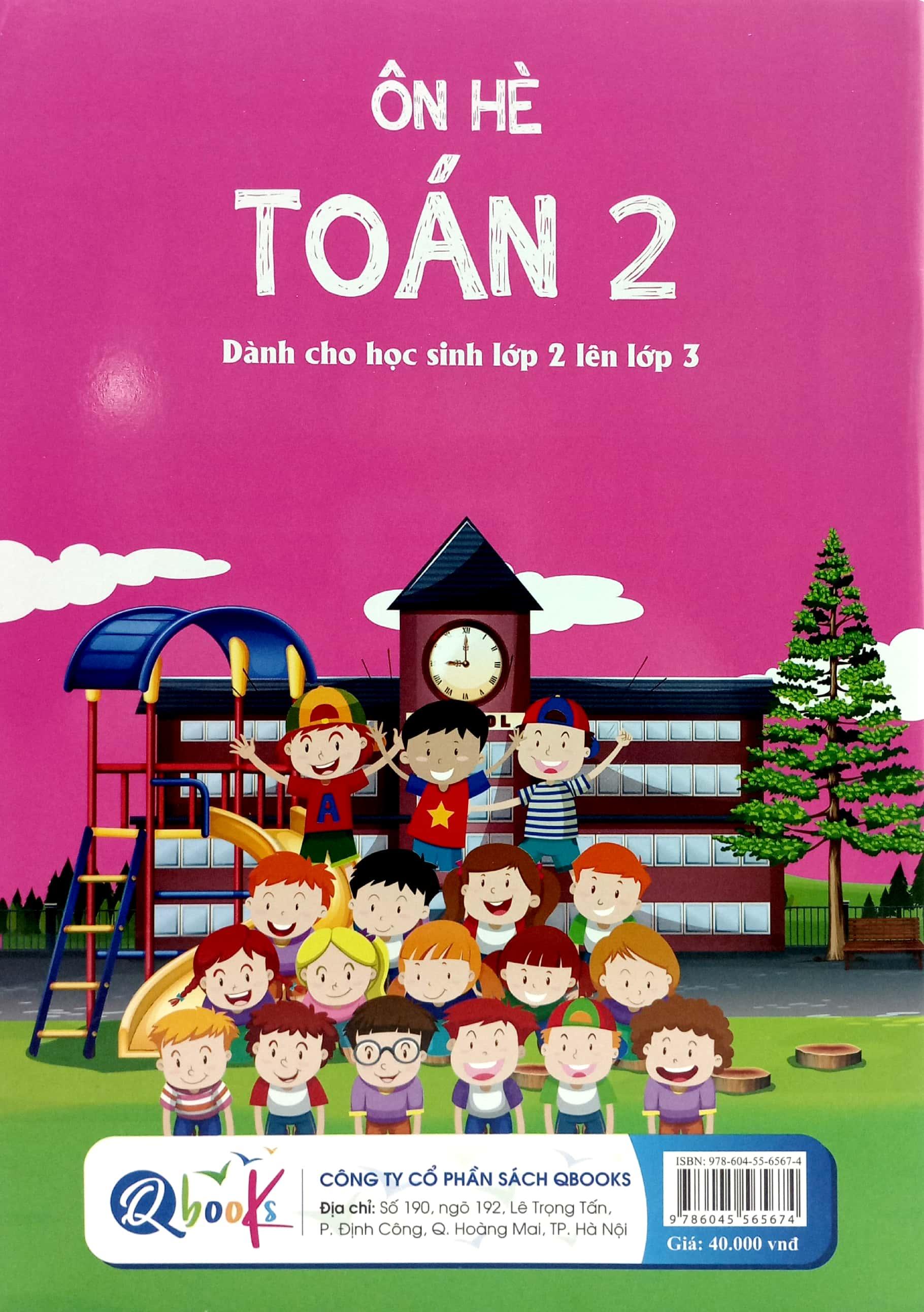 Ôn Hè Toán 2 - Dành Cho Học Sinh Lớp 2 Lên Lớp 3