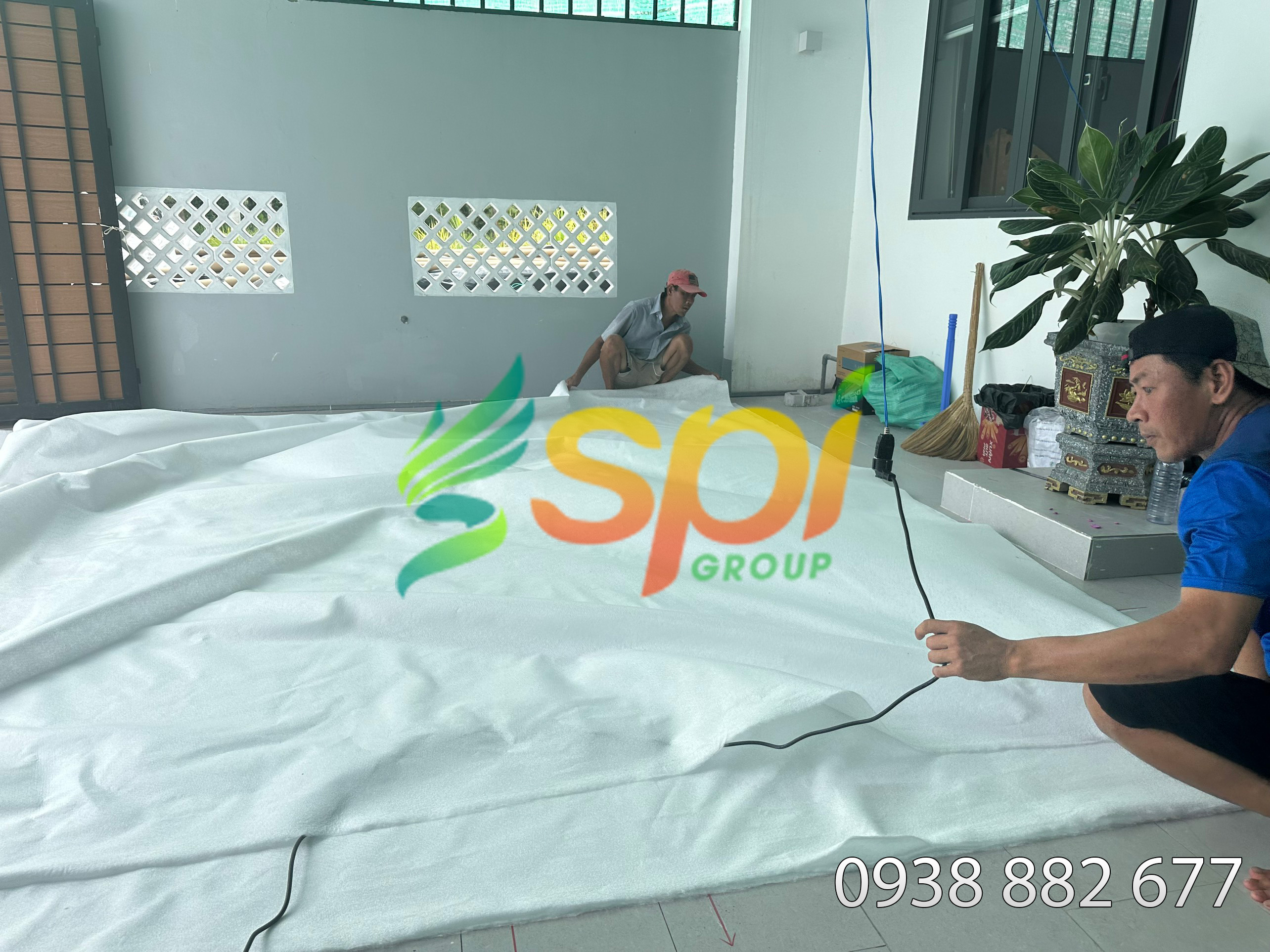 Vải địa kỹ thuật ART không dệt | Trồng cây phủ đất | chống cỏ | phủ gốc cây | Chất lượng tốt nhất thị trường | khổ 10m2