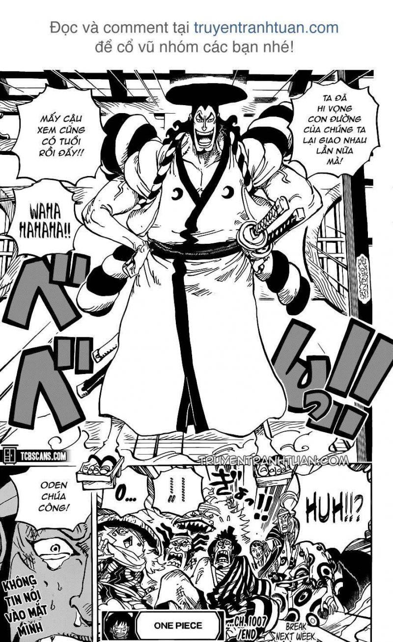 đảo hải tặc - one piece chapter 1007 16