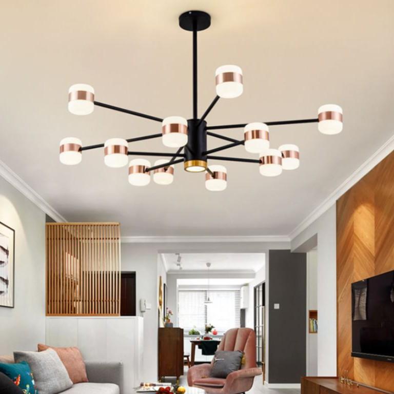 Bộ đèn thả chùm OLASIA tiểu màn thầu phong cách hiện đại, cá tính