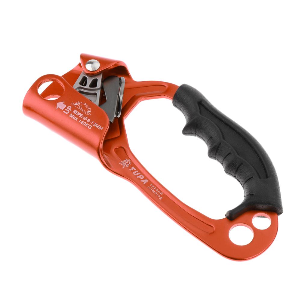 Outdoor Sports Rock Climbing Hand Ascender Device Riser Red Right Hand