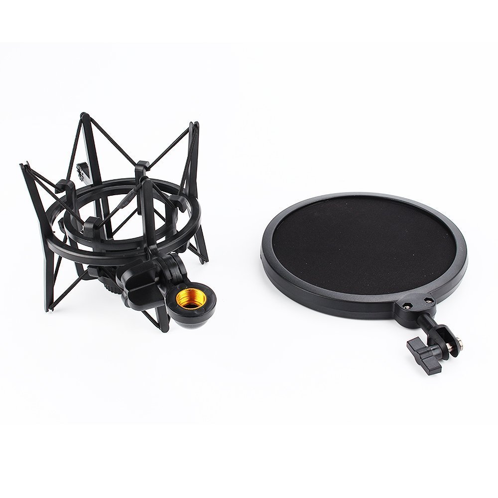 ROGTZ Bộ Shock Mount Kèm Màng Lọc Âm Cho Micro Hát Live Stream YL-101 - Hàng Nhập Khẩu