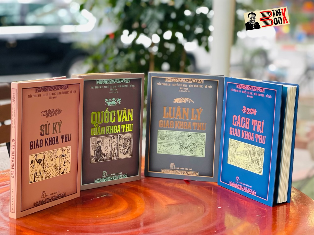 - QUỐC VĂN GIÁO KHOA THƯ - LUÂN LÝ GIÁO KHOA THƯ - SỦ KÝ GIÁO KHOA THƯ - CÁCH TRÍ GIÁO KHOA THƯ - Trần Trọng Kim, Nguyễn Văn Ngọc, Đặng Đình Phúc, Đỗ Thận biên soạn - NXB Trẻ - bìa mềm