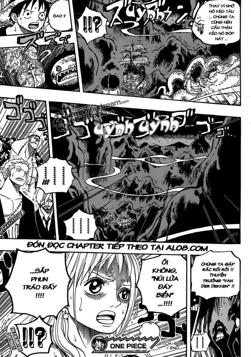 đảo hải tặc - one piece chapter 606 13