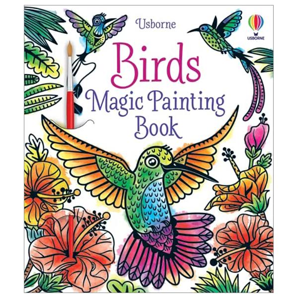 Birds Magic Painting Book