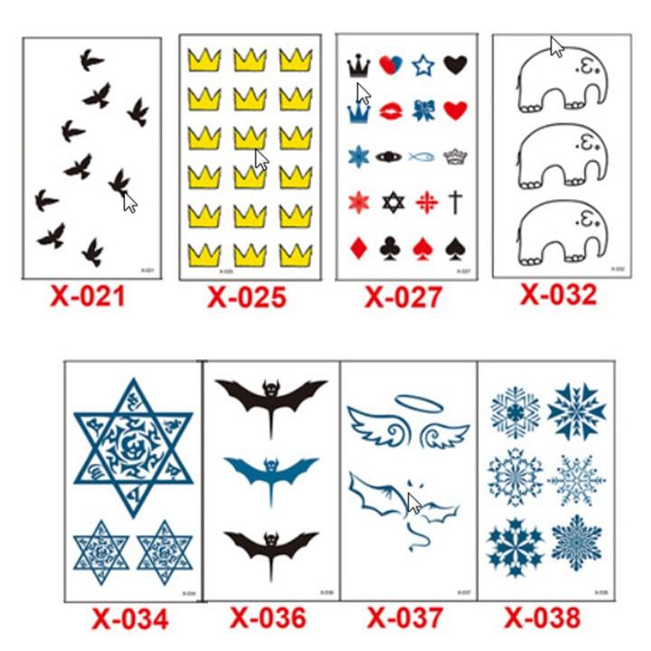 HÌNH XĂM GIẢ TATOO MINI