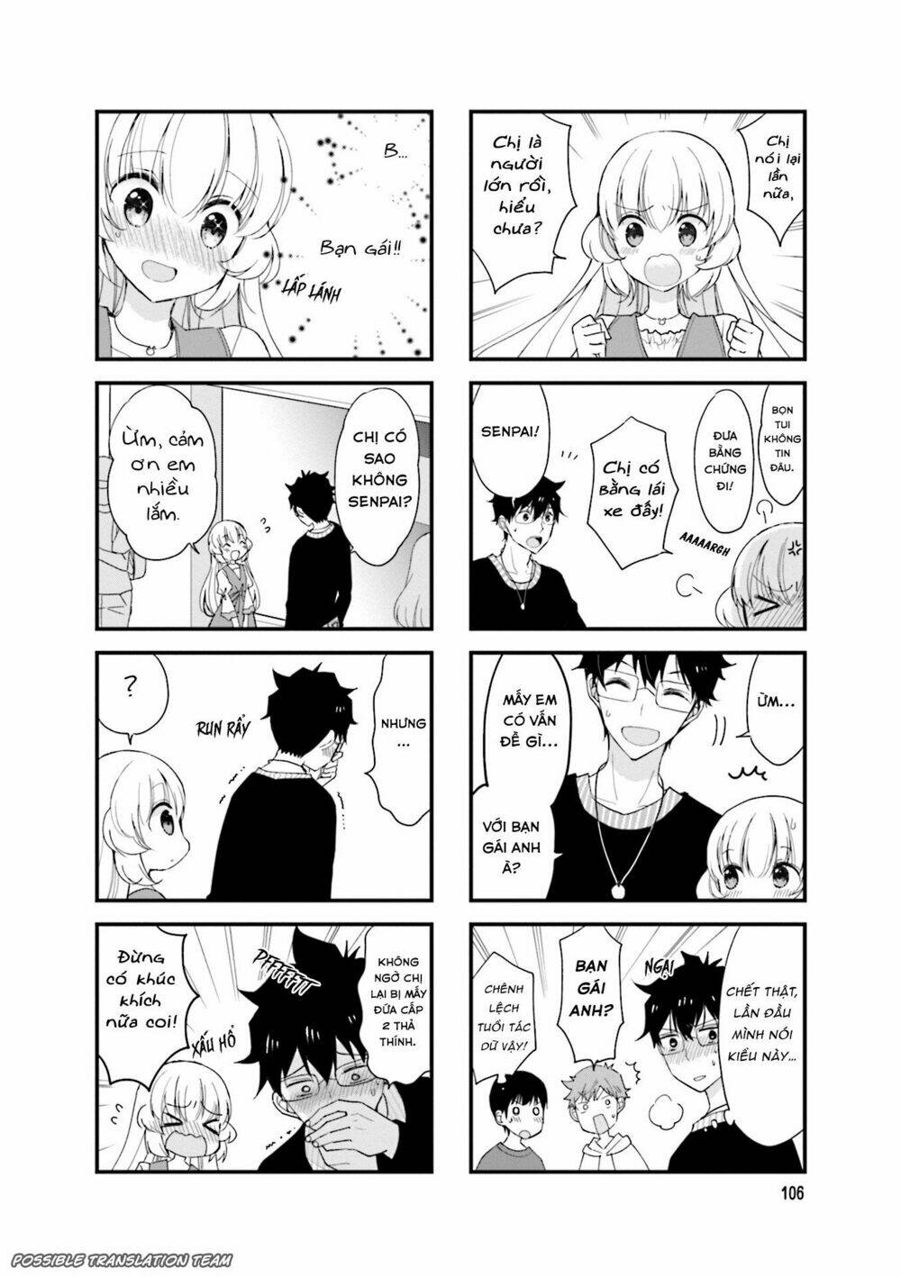 senpai nhỏ nhắn của tôi rất dễ thương chapter 29 6