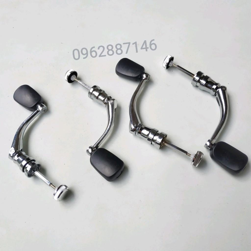 Tay quay máy câu inox cao cấp xịn