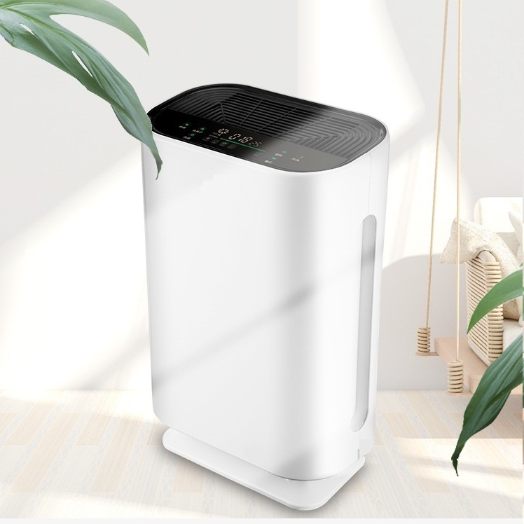 Máy lọc không khí Air Purifier siêu màng lọc HEPA giám sát mức ô nhiểm không khí và chạy tự động