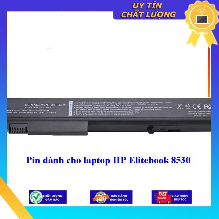 Pin dùng cho laptop HP Elitebook 8530 - Hàng Nhập Khẩu MIBAT381
