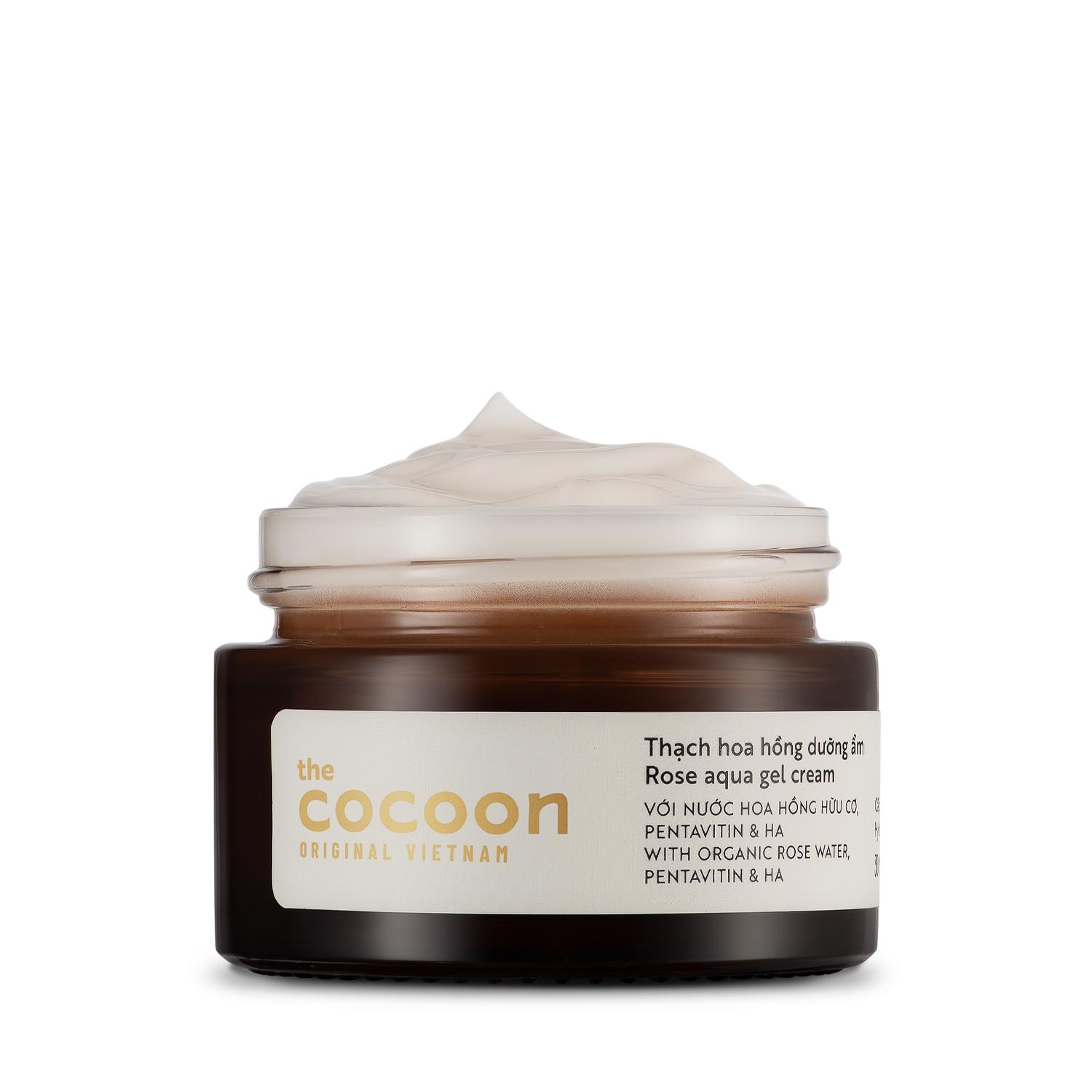 Combo dưỡng ẩm chuyên sâu Cocoon : 01 Nước hoa hồng Cocoon 140ml + 01 Mặt nạ hoa hồng Cocoon 30ml + 01 Thạch hoa hồng dưỡng ẩm Cocoon 30ml