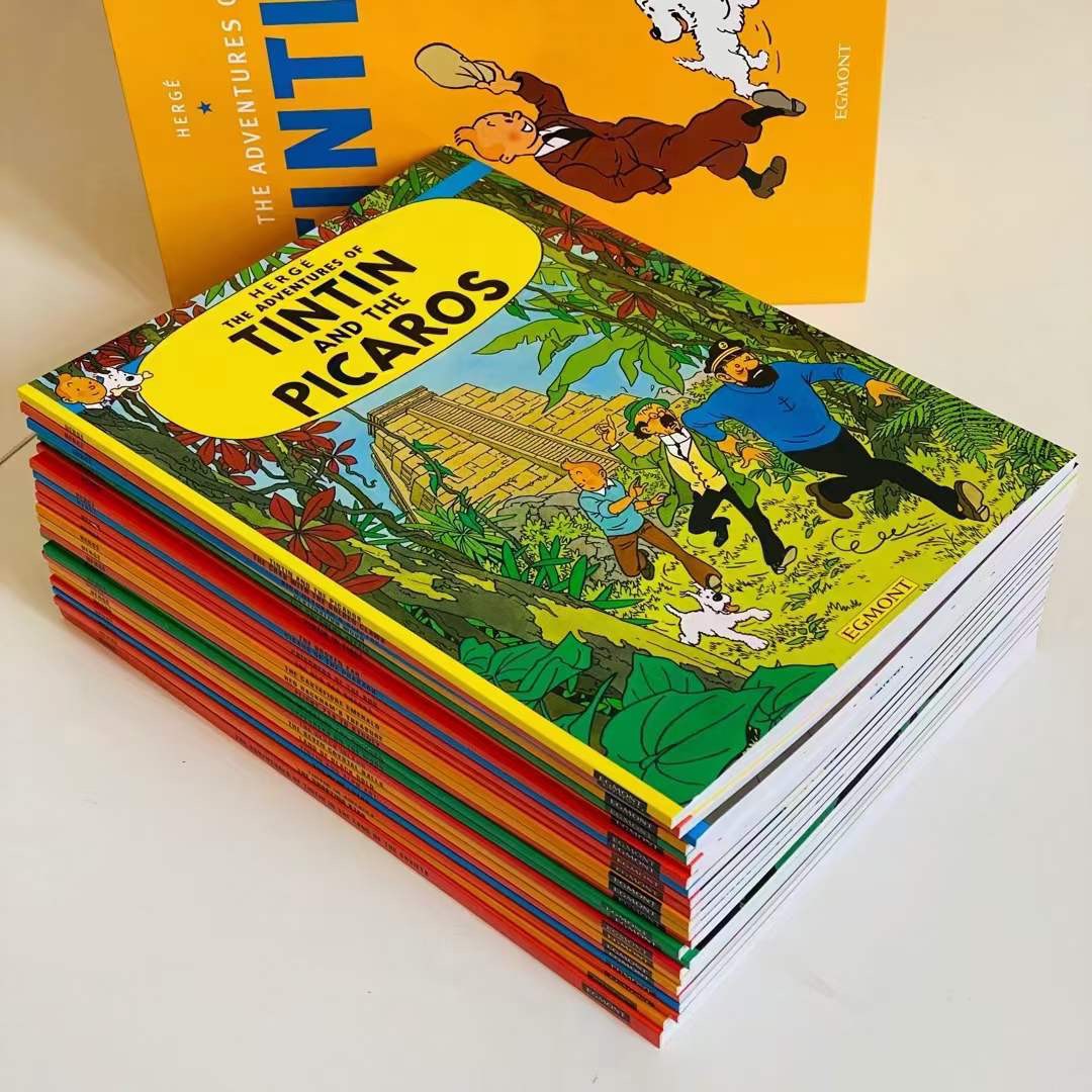 The adventures of tintin 23c box set