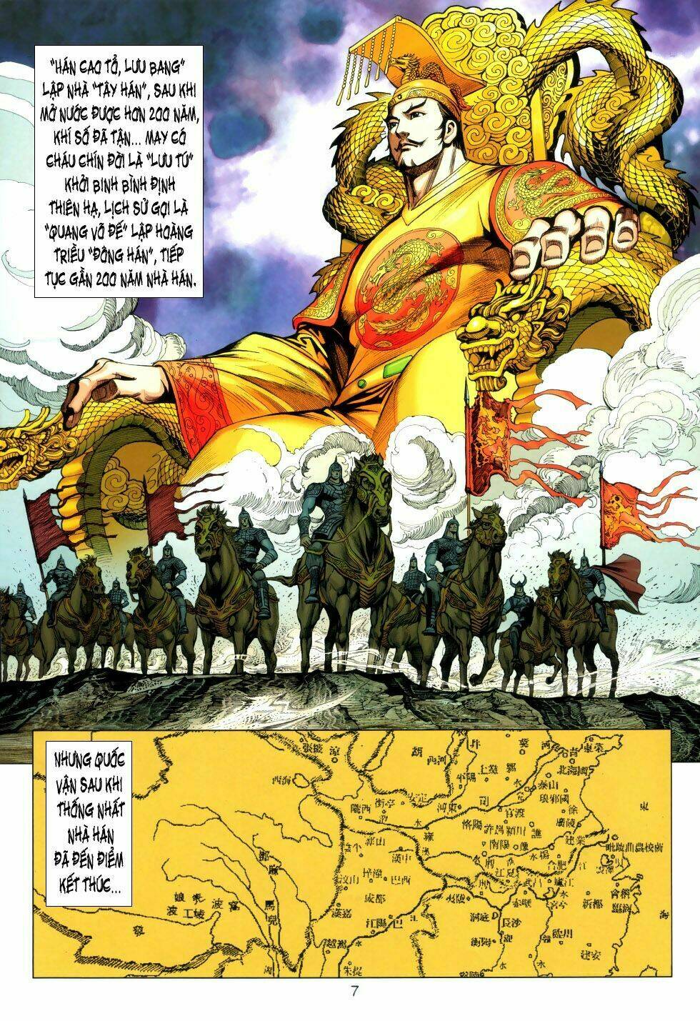 thiên tử truyền kỳ 7 - tam quốc kiêu hoàng chapter 1 6