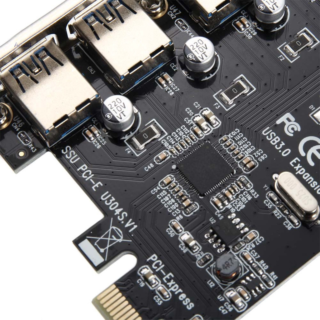 Card chuyển đổi PCI Express sang USB 3.0 4 port