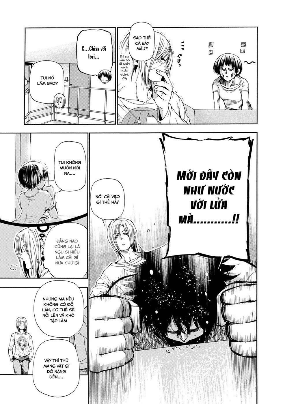 cô gái thích lặn - grand blue chapter 18 23