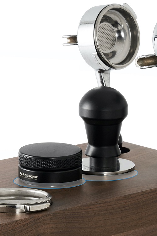 Giá đỡ tamper bằng gỗ tự nhiên pha cà phê máy espresso CAFE DE KONA