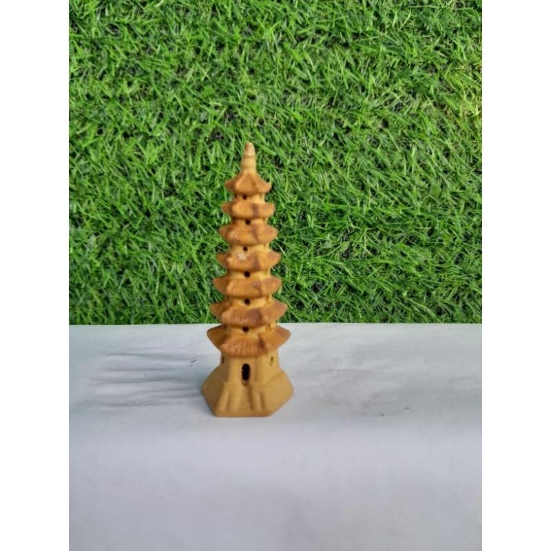 Tượng Nhà - cầu - tháp - chùa- đình - lăng gốm sứ trang trí hòn non bộ sân vườn tiểu cảnh