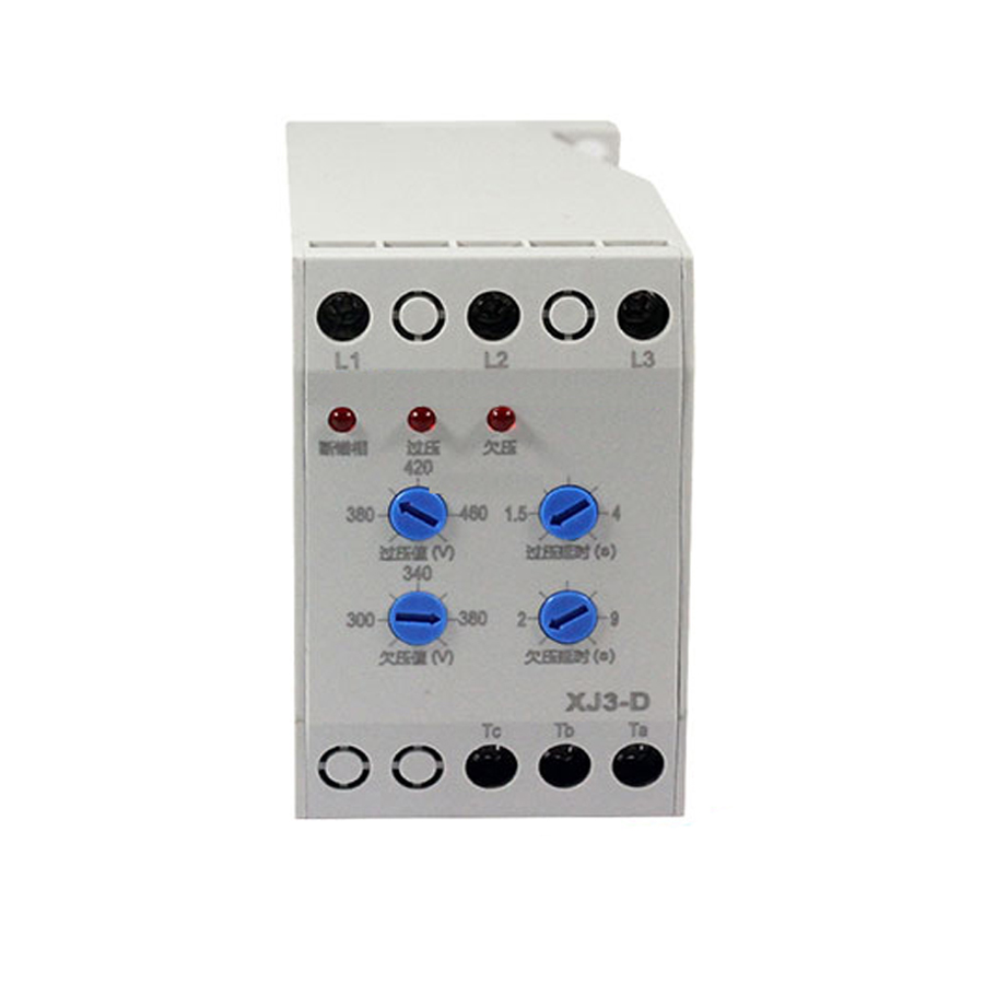 Relay Bảo Vệ Điện Áp 3 Pha CHNT XJ3-D Có Điều Chỉnh