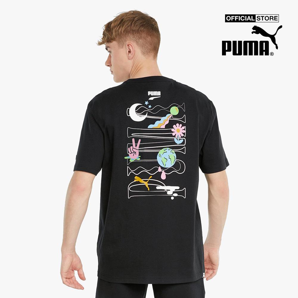 PUMA - Áo thun nam ngắn tay Downtown Graphic 531596