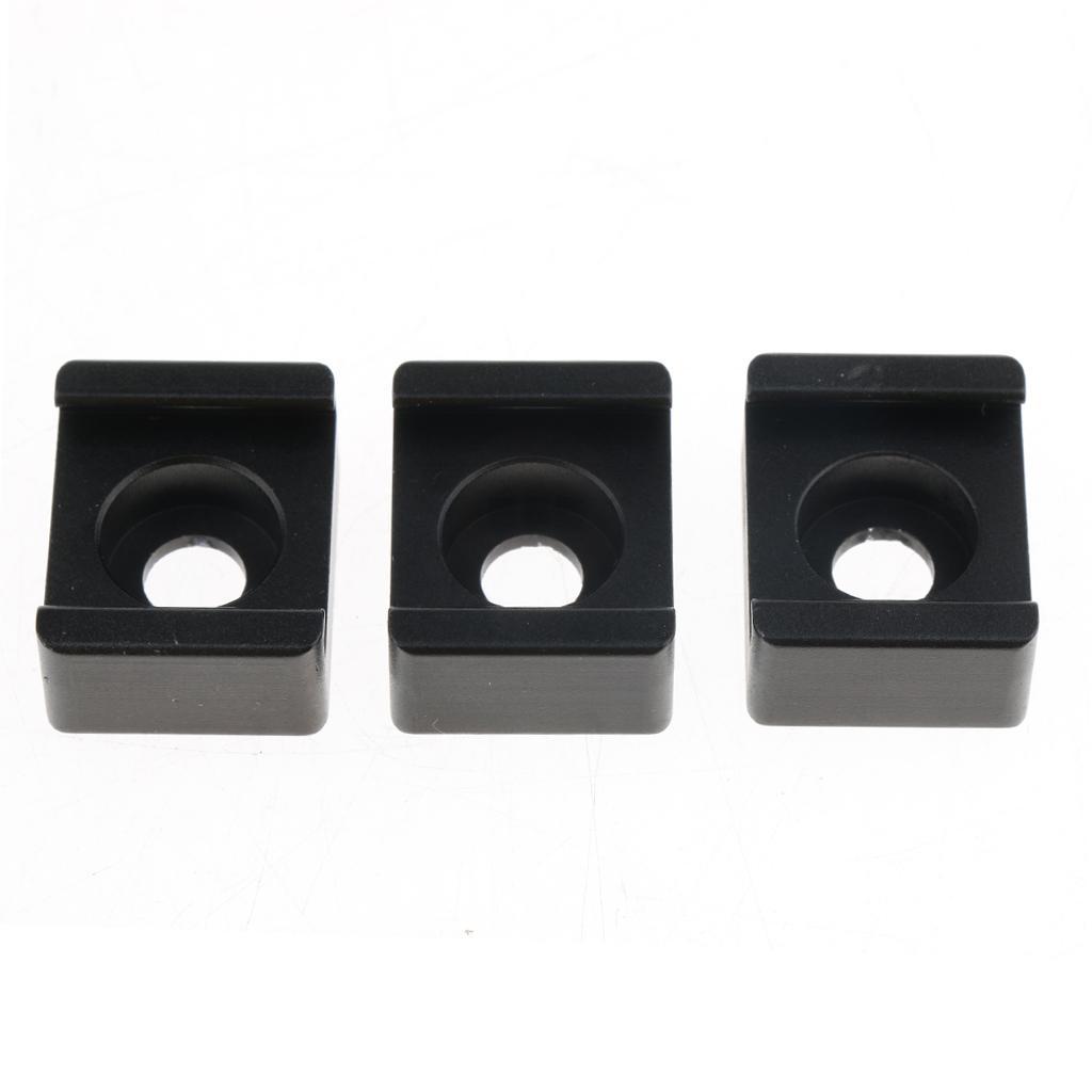 L-Type LED/Monitor Bracket Mount Holder for DJI 2 Handheld Gimbal Black