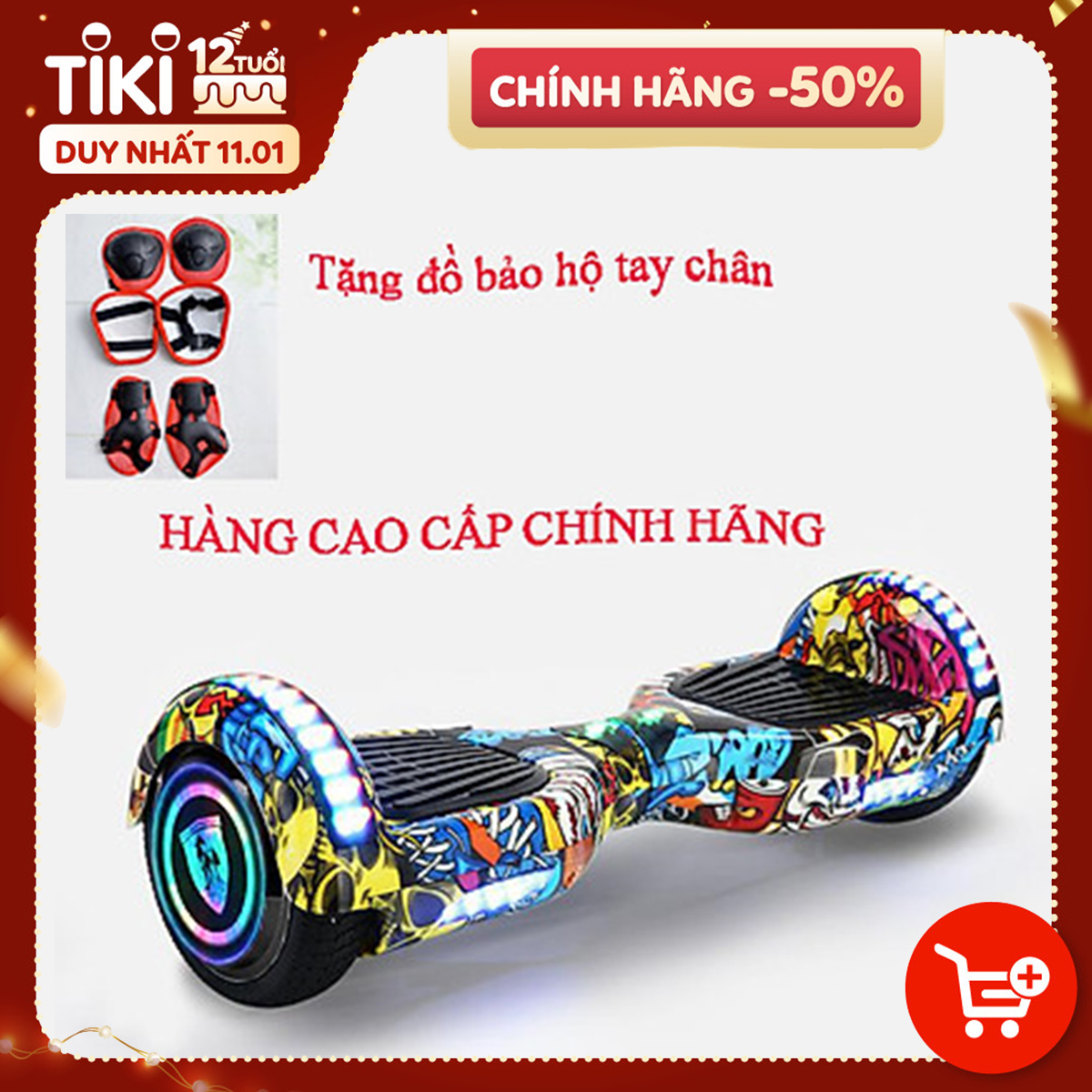 [Tặng Đồ Bảo Hộ Tay Chân] Xe Điện Cân Bằng 2 Bánh - Mạnh Mẽ, Ổn Định - Động Cơ Siêu Bền Với Hiệu Suất Lớn - Hàng Cao Cấp, Chính Hãng - Giao Màu Ngẫu Nhiên