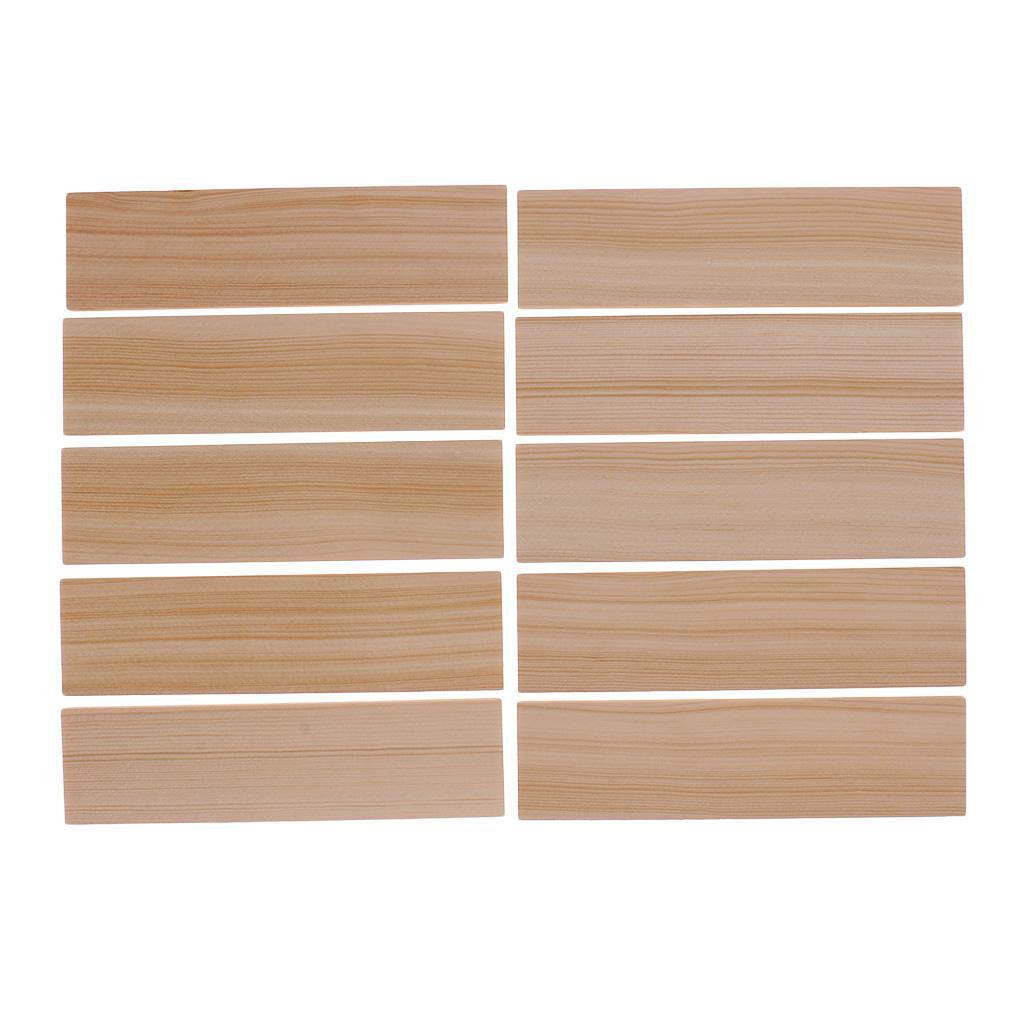 3X 10pcs Pine Wood Sticks Wood Sticks Art Crafts DIY Craft