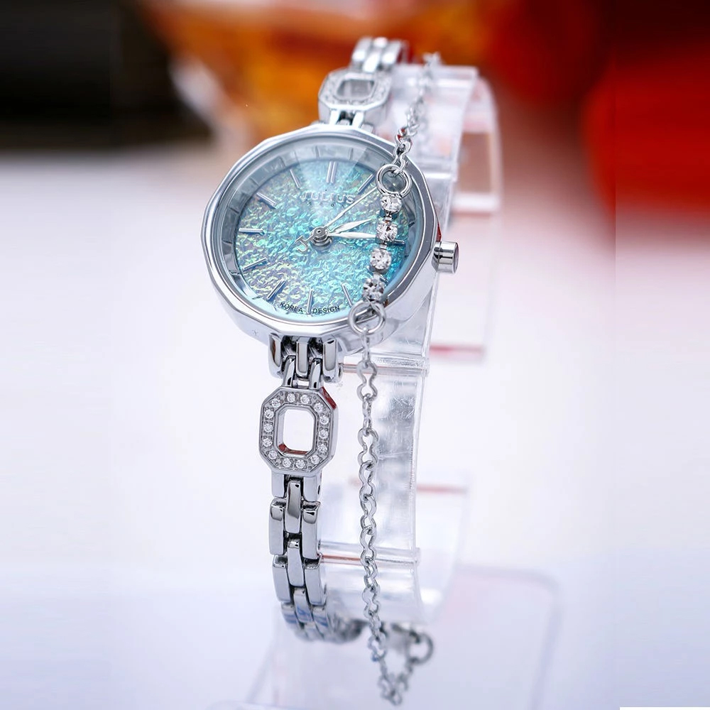 Đồng hồ Julius Hàn Quốc JA-980 size 26mm kính 3D lấp lánh