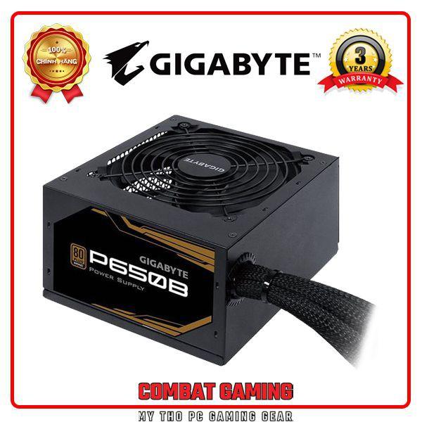 Nguồn GIGABYTE GAGP P650B 650W (80 PLus Bronze/Màu Đen) - Hàng Chính Hãng