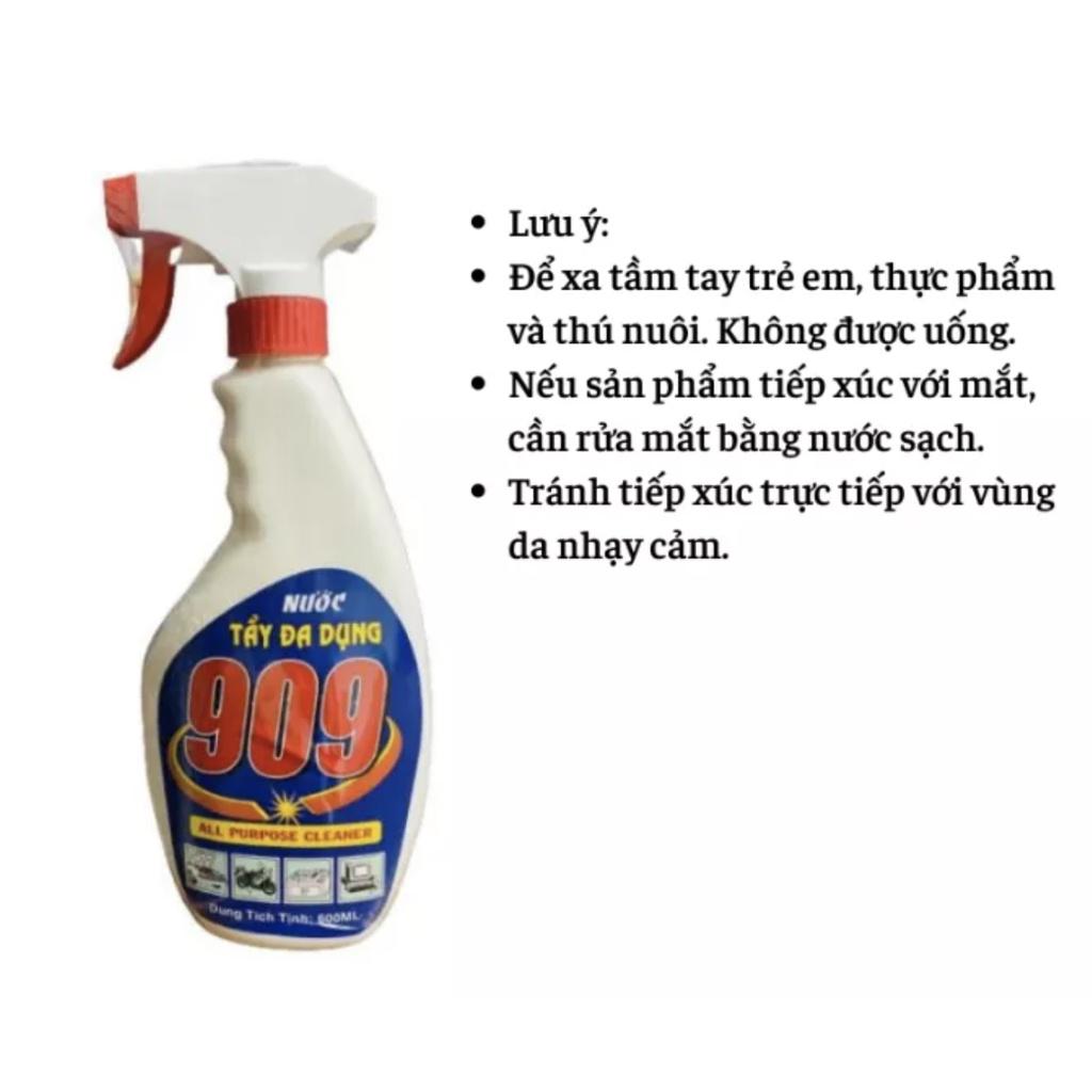 Tẩy Đa Năng 909 Cao Cấp 600ml Hàng Chính Hãng Làm Sạch Nhà Cửa - DNX IPURE