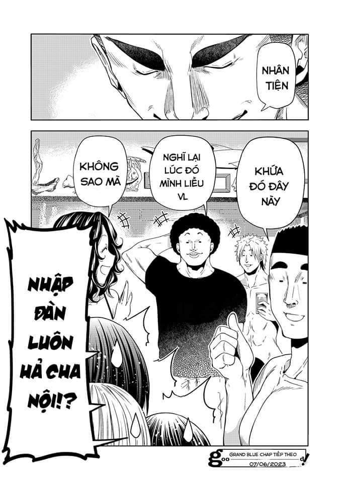 cô gái thích lặn - grand blue chapter 84 38