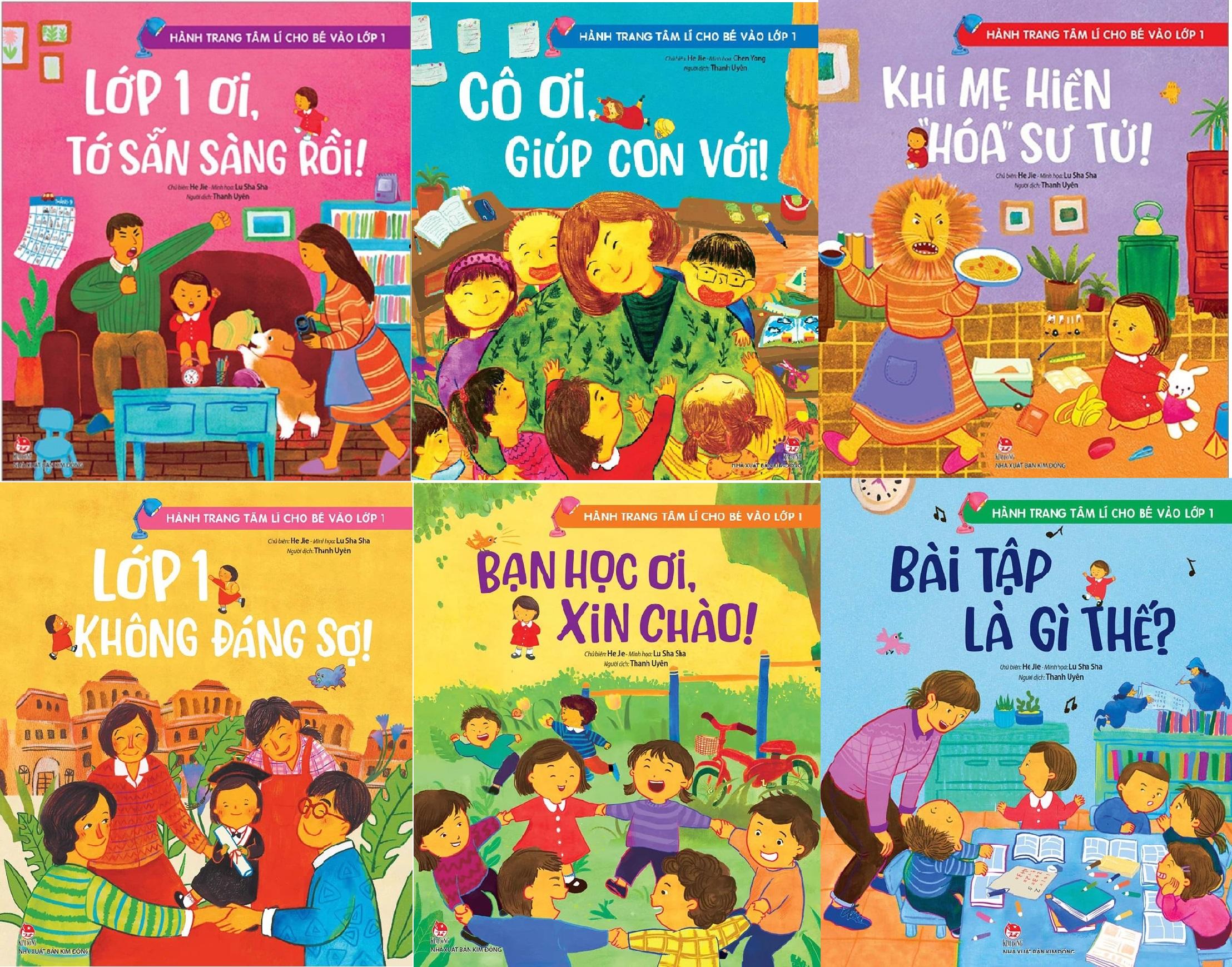 Combo 7 cuốn Hành Trang Tâm Lí Cho Bé Vào Lớp 1