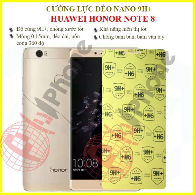 Dán cường lực dẻo nano dành cho  Huawei Honor Note8 (honor Note 8)