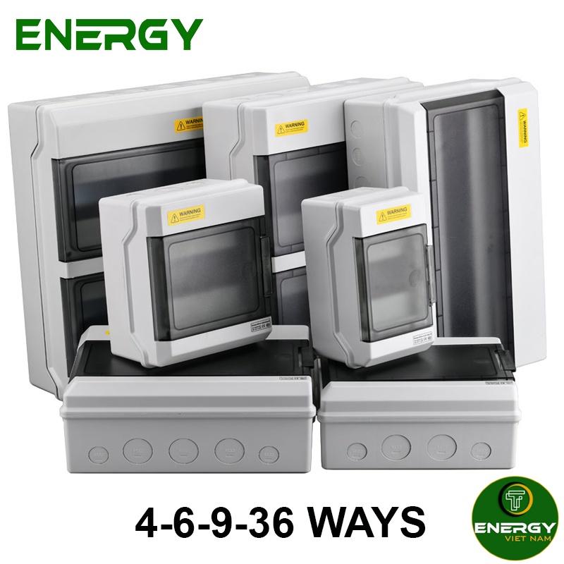 Tủ Điện Nhựa Chống Cháy 36Ways IP66 - Vỏ Tủ Điên Nhựa ENERGY