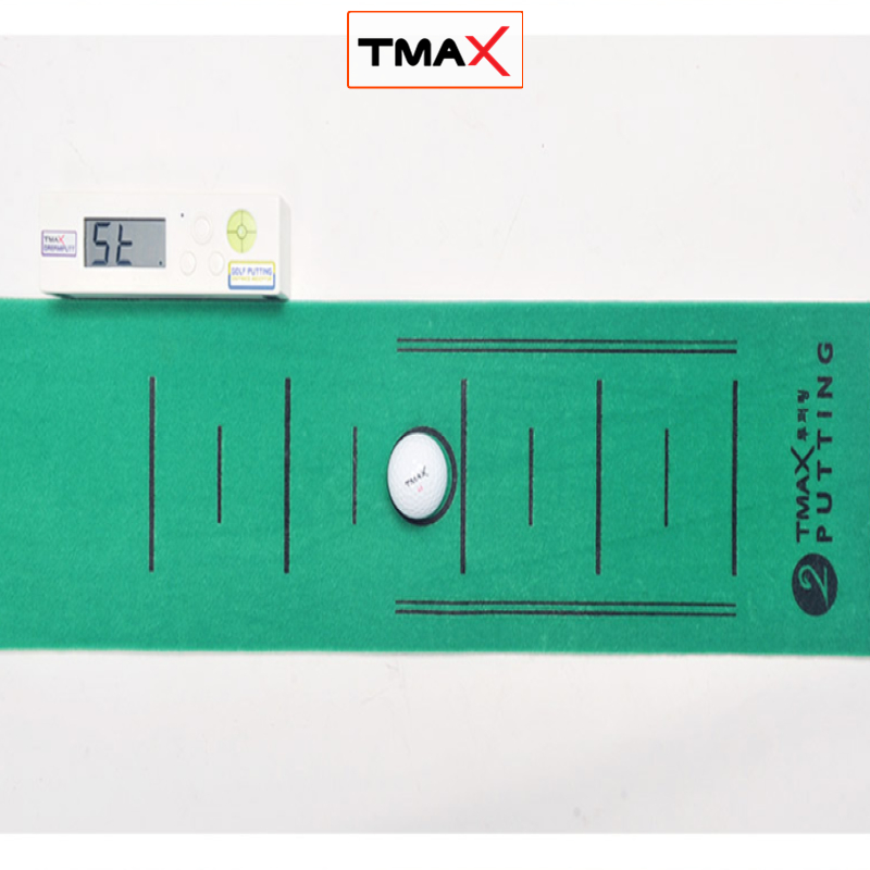 Thảm Tập Golf TMAX 2PUTTING tại nhà Nhỏ Gọn, Thiết Kế Độc Đáo Trả Lại Bóng Tập Luyện Hiệu Quả